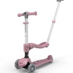 LEO Rider 3in1 – קורקינט 3 ב-1 לילדים עם מושב מתקפל ומוט דחיפה - מחלקת ילדים - תמונה 2