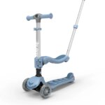 LEO Rider 3in1 – קורקינט 3 ב-1 לילדים עם מושב מתקפל ומוט דחיפה - מחלקת ילדים - תמונה 3